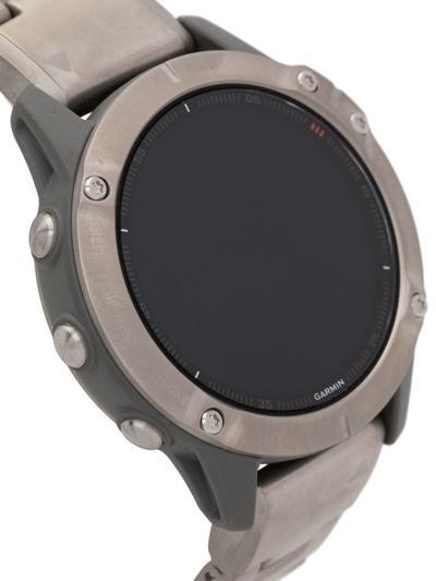 Shop Garmin Fenix 6 Smartwatch In Black
