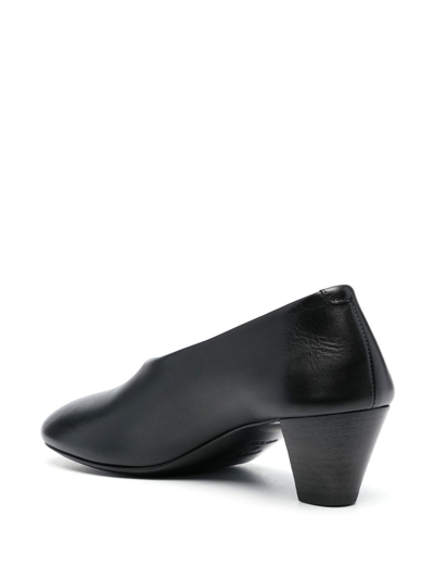 Shop Marsèll 50mm Leather Pumps In 黑色