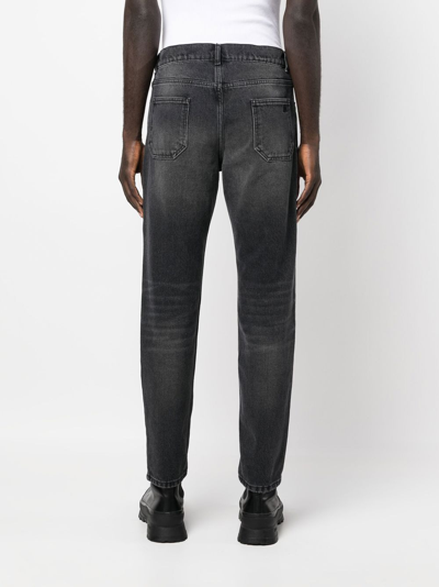 Shop Courrèges Slim-fit Jeans In 灰色