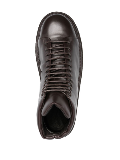 PALLOTTOLA LACE-UP BOOTS