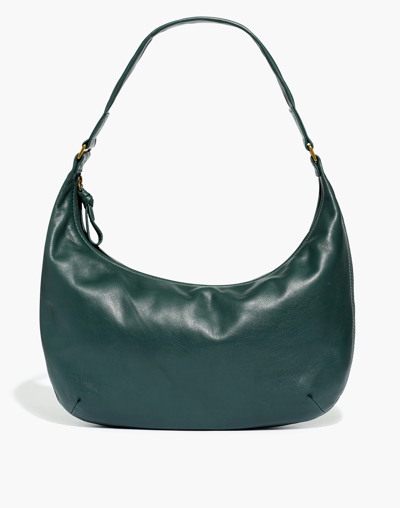 Shop Mw The Piazza Slouch Shoulder Bag In Dark Palm
