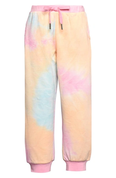 Shop Truly Me Kids' Tie Dye Joggers In Pink Multi