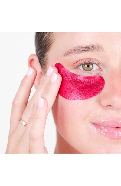 Wander Beauty Baggage Claim Eye Masks In Festive Fuchsia