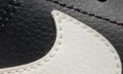 Shop Nike Court Legacy Lift Platform Sneaker In Black/ Sail White Team Orange