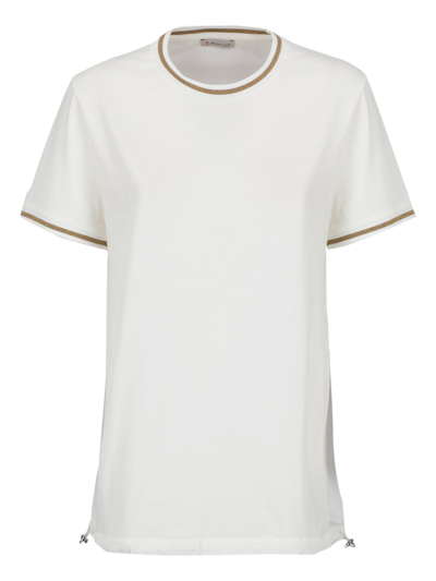 Pre-owned Moncler T-shirts And Top In White