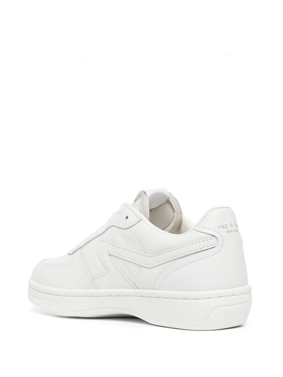Shop Rag & Bone Retro Court Sneakers In White