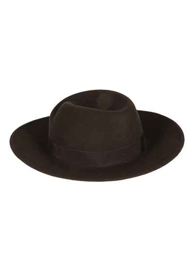 Shop Borsalino Classic Hat In Brown