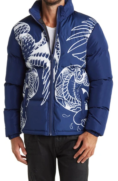 Ed hardy puffer outlet jacket