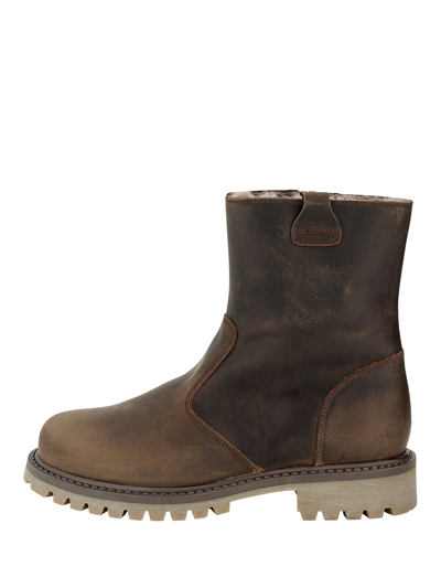 Shop Zecchino D’oro Kids Brown Boots For Boys