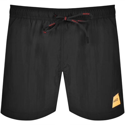 Shop Hugo Dominica Swim Shorts Black