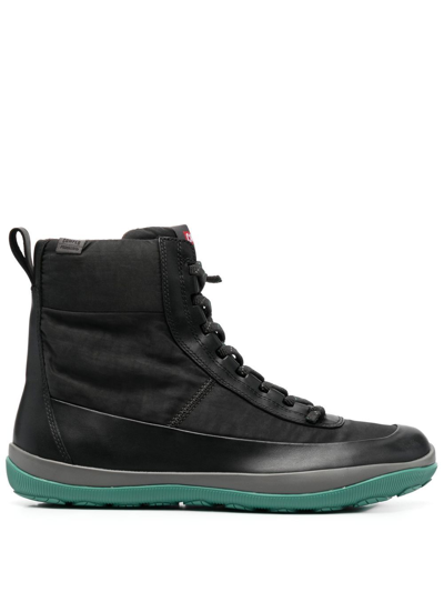 Camper Wasserabweisende Peu Pista Stiefel In Black