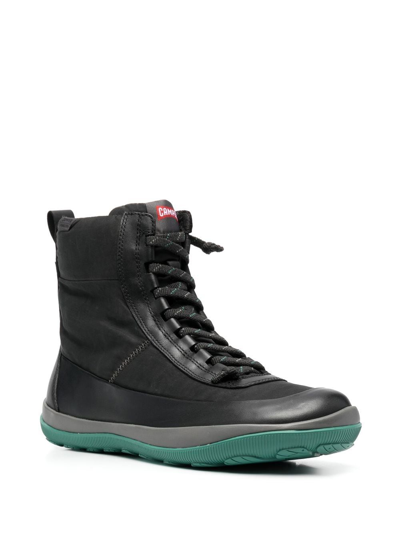 Camper Wasserabweisende Peu Pista Stiefel In Black