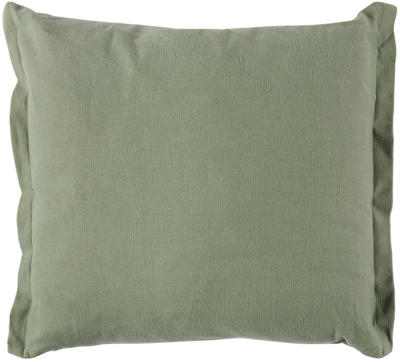 Shop Hay Khaki Plica Cushion In Olive