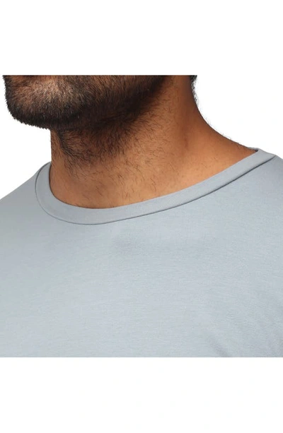 X-ray Crew Neck Long Sleeve T-shirt In Slate Blue