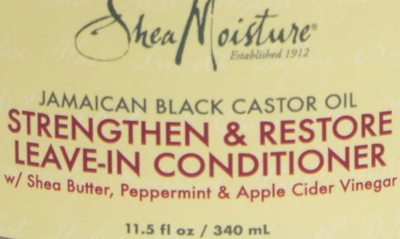 Shop Shea Moisture Jamaican Black Castor Oil Strengthen & Restore Leave In Conditioner
