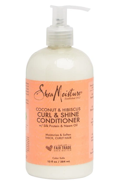 Shop Shea Moisture Coconut & Hibiscus Curl And Shine Conditioner