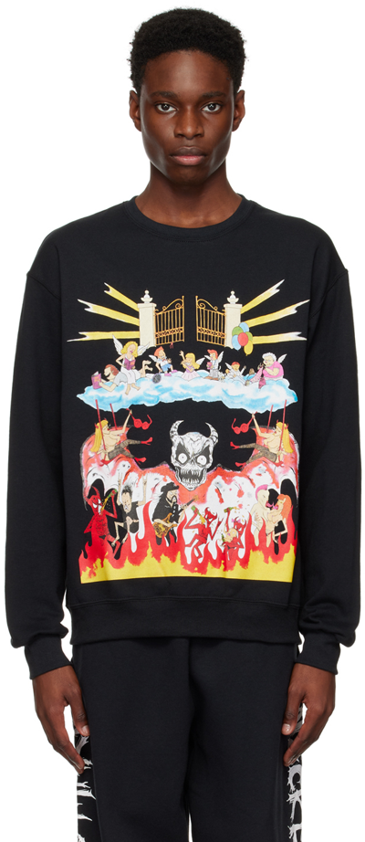 Wacko Maria Black Neckface Edition Graphic Sweatshirt ModeSens