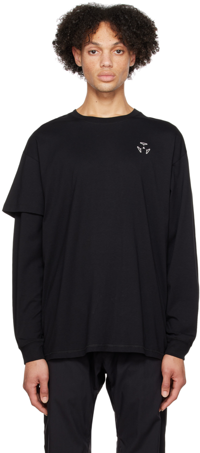 Shop Acronym Black Layered Long Sleeve T-shirt