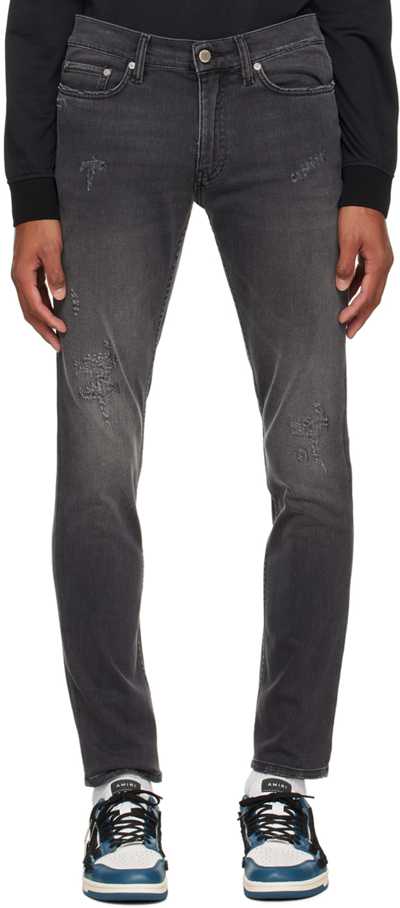 Shop Blk Dnm Grey Jeans 5 Jeans In Andre Black 90