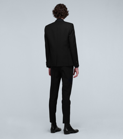 Shop Saint Laurent Single-breasted Suit In Black