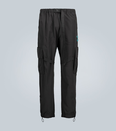 Shop Off-white Technical Cargo Pants In Black