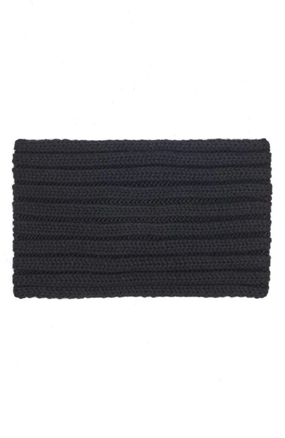 Ugg Twist Knit Headband In Black