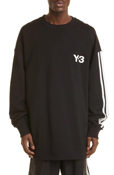 Shop Y-3 Ch1 Crewneck Sweatshirt In Black