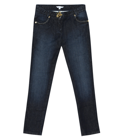 Shop Little Marc Jacobs Stretch-cotton Jeans In Blue