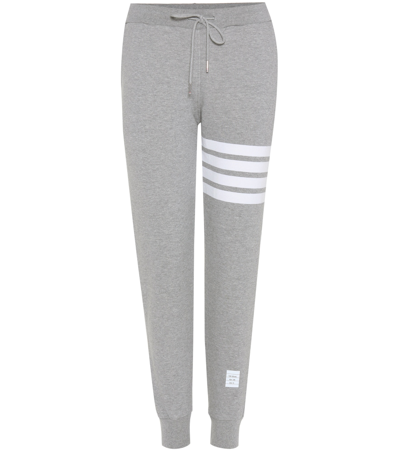 Thom Browne Classic Sweatpants In Classic Loop Back With Engineered 4-bar In Grey