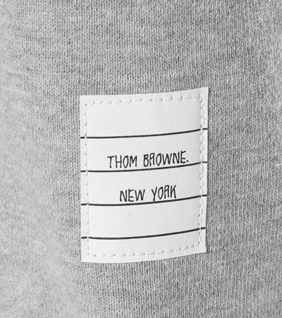 Shop Thom Browne Cotton Sweatpants In Grey