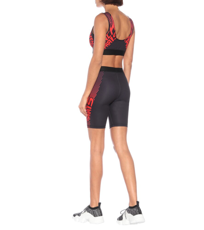 Shop Givenchy Stretch-jersey Sports Bra In Black