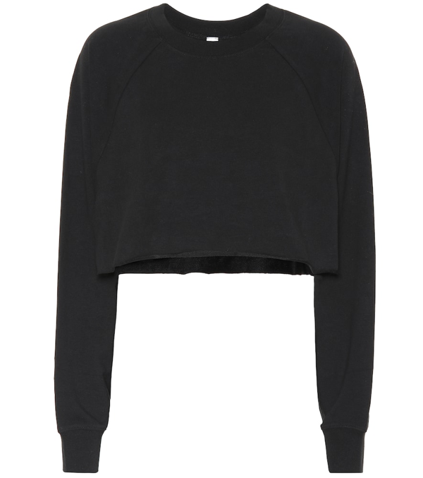 Alo Double Take Crop Sweatshirt