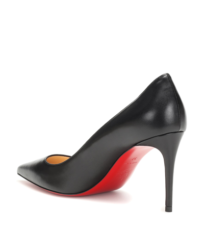 Christian Louboutin Pigalle Patent Pumps 85 In Black