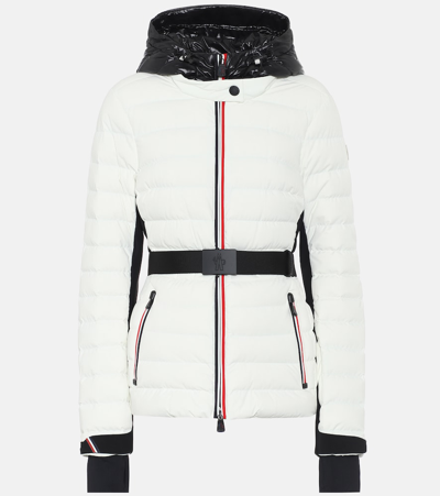 Shop Moncler Bruche Down Ski Jacket In White