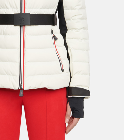 Shop Moncler Bruche Down Ski Jacket In White
