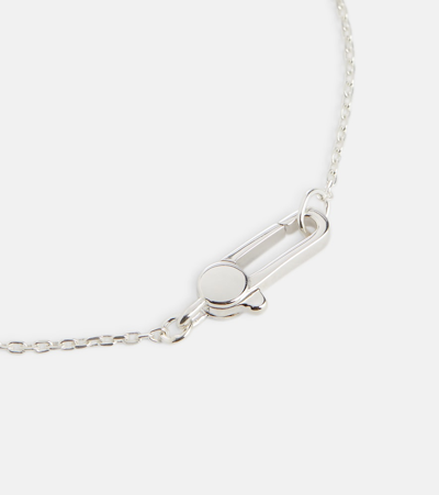 Shop Gucci Sterling Silver Chain Bracelet In 银色