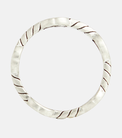 Shop Gucci Gg Sterling Silver Ring In 银色