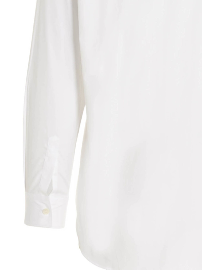 Shop Comme Des Garçons Shirt Midi Shirt In White