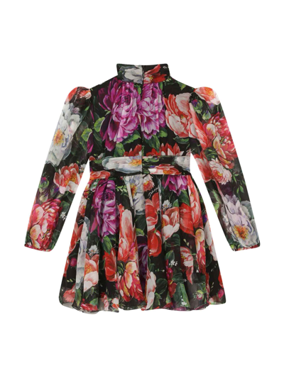 Shop Dolce & Gabbana Multicolor Dress Girl