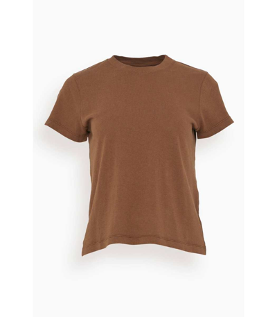 Shop Khaite Emmylou Tee Shirt In Brown