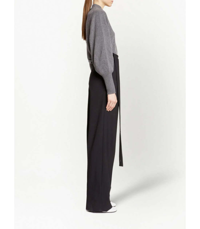 Shop Proenza Schouler Lightweight Wool Pants In Black