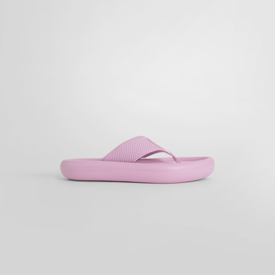 Shop Stella Mccartney Slides In Pink