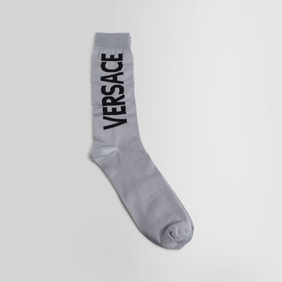 Shop Versace Socks In White