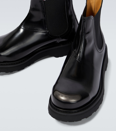 Kenzo Chelsea Boots Smile Aus Leder In Black | ModeSens