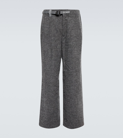 And Wander Jogginghose Pe Ox Aus Baumwolle Und Wolle In Gray | ModeSens