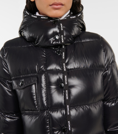 Shop Moncler Flumet Quilted Puffer Jacket In Black