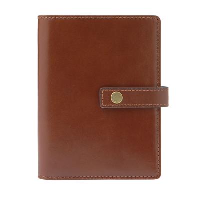 Shop Fossil Men's Raul Leather Passport Case In Brown