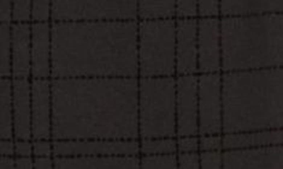 Nanette Lepore Pull-on Plaid Pants In Very Black