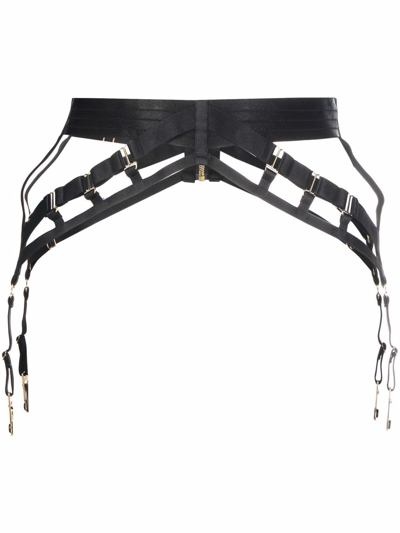 Shop Bordelle Panel Suspender In Black