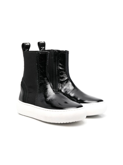 Shop N°21 Pull-on Ankle Boots In Black